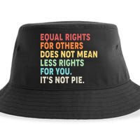 Equal Rights It's Not Pie Sustainable Bucket Hat