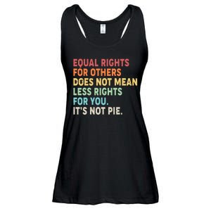 Equal Rights It's Not Pie Ladies Essential Flowy Tank