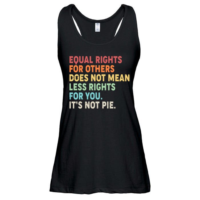 Equal Rights It's Not Pie Ladies Essential Flowy Tank