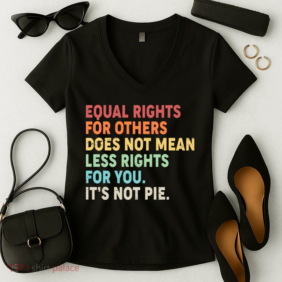 Equal Rights It's Not Pie Women's V-Neck T-Shirt