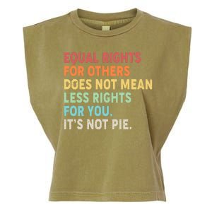 Equal Rights It's Not Pie Garment-Dyed Women's Muscle Tee