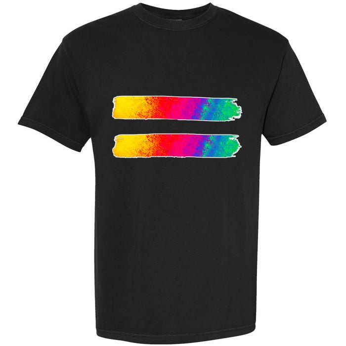 Equality Equal Sign LGBT Pride Awareness Garment-Dyed Heavyweight T-Shirt