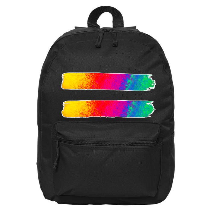 Equality Equal Sign LGBT Pride Awareness 16 in Basic Backpack