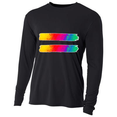 Equality Equal Sign LGBT Pride Awareness Cooling Performance Long Sleeve Crew