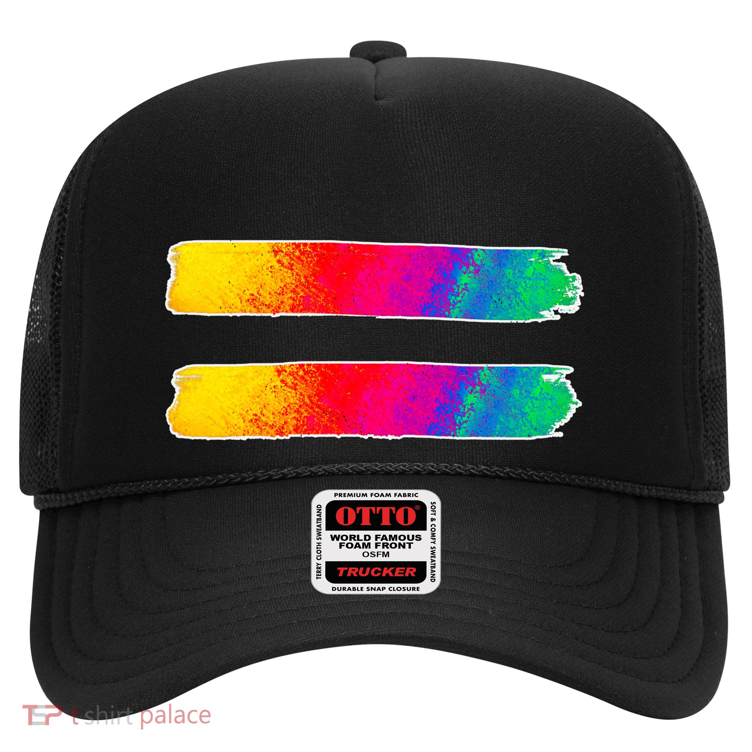 Equality Equal Sign LGBT Pride Awareness Trucker Hat