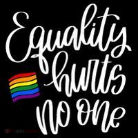Equality Hurts No One Pride Full-Length Apron With Pockets