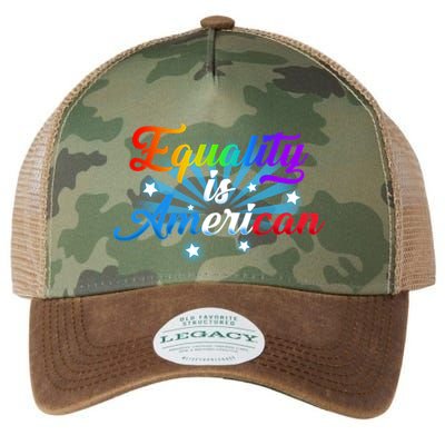 Equality Is American Legacy Tie Dye Trucker Hat