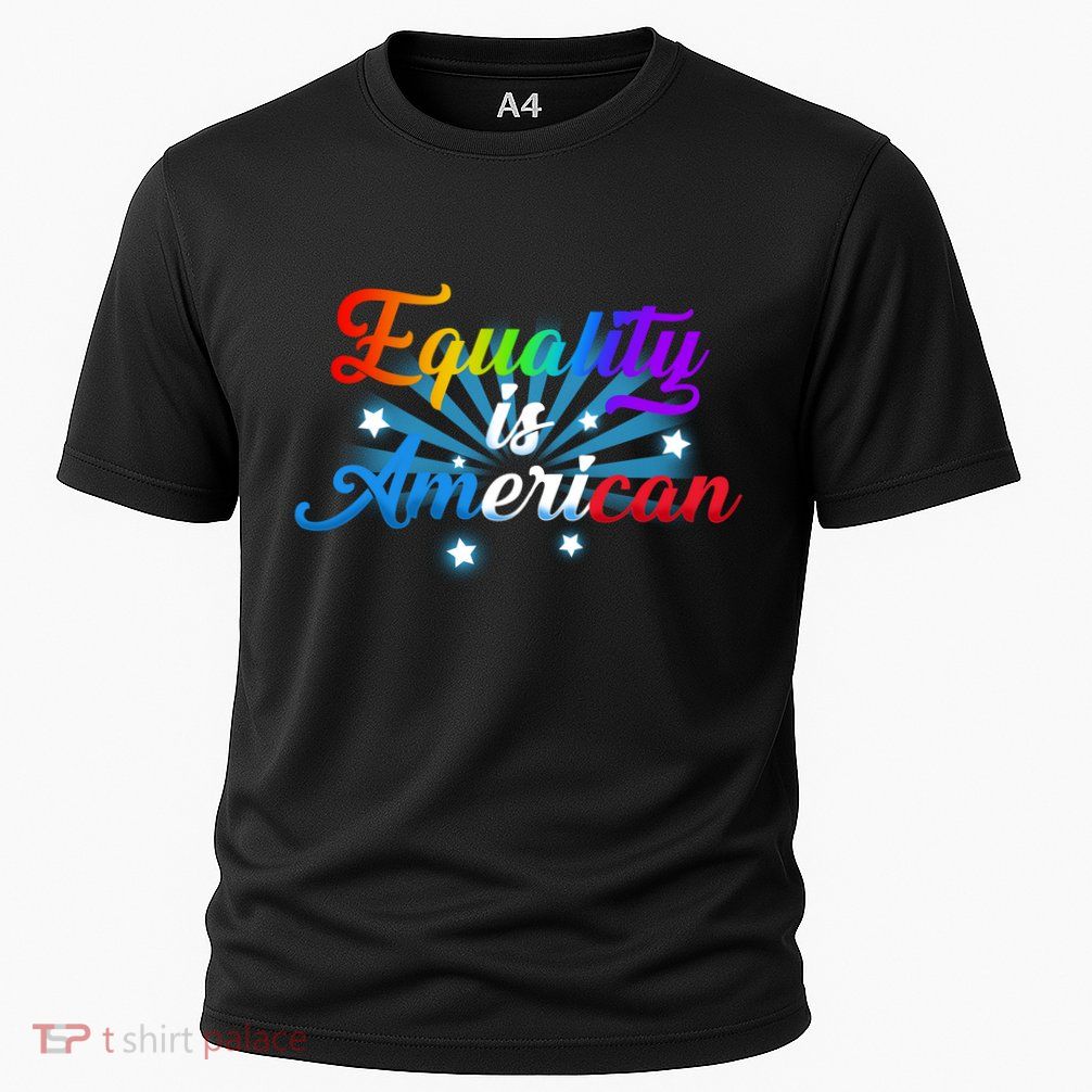Equality Is American Cooling Performance Crew T-Shirt