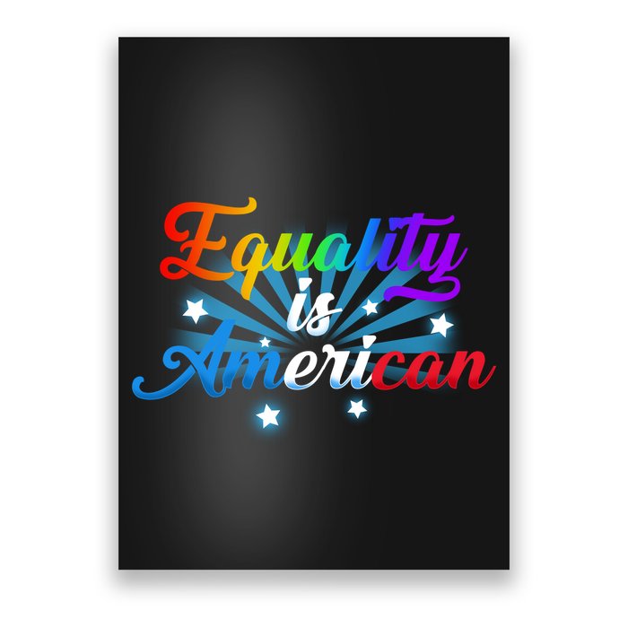 Equality Is American Poster