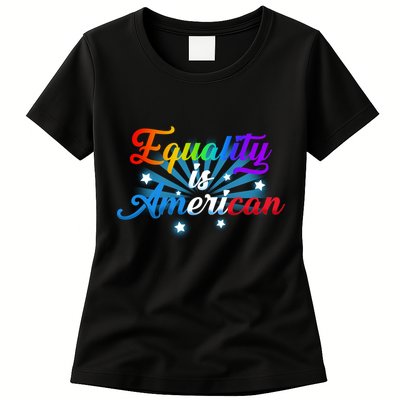 Equality Is American Womens T-Shirt