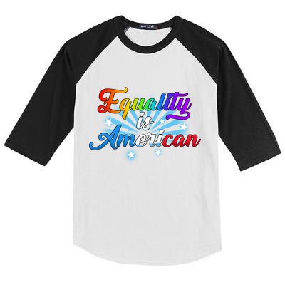 Equality Is American Kids Colorblock Raglan Jersey
