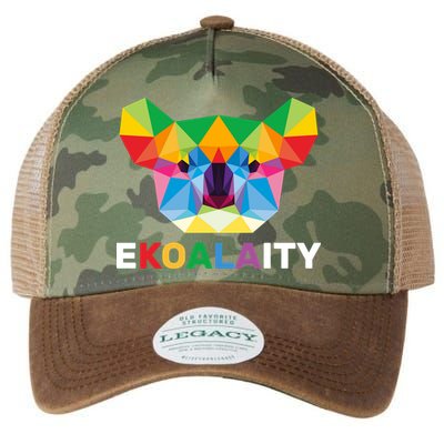 Equality Koala Gay Pride Legacy Tie Dye Trucker Hat