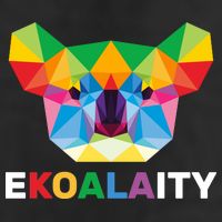 Equality Koala Gay Pride Adult Drive Performance Visor