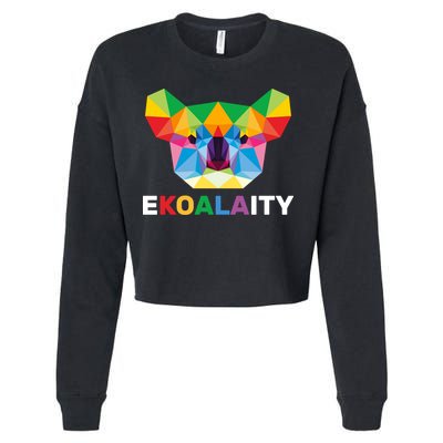 Equality Koala Gay Pride Cropped Pullover Crew