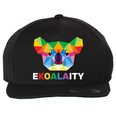 Equality Koala Gay Pride Wool Snapback Cap