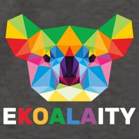 Equality Koala Gay Pride Vector Backpack