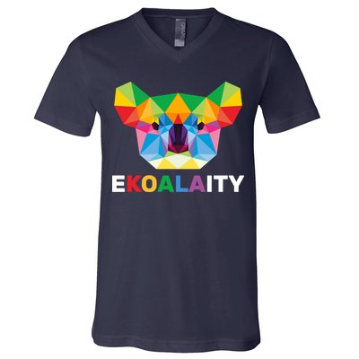 Equality Koala Gay Pride V-Neck T-Shirt