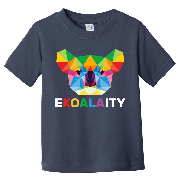 Equality Koala Gay Pride Toddler T-Shirt