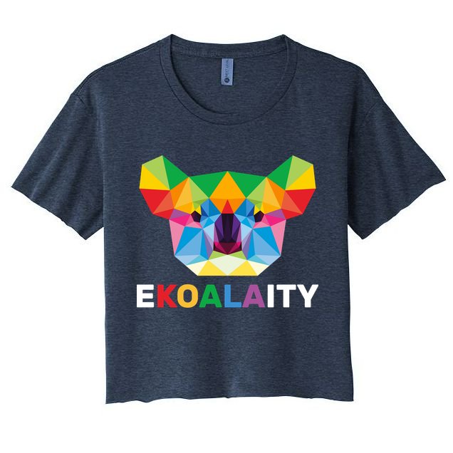 Equality Koala Gay Pride Crop Top