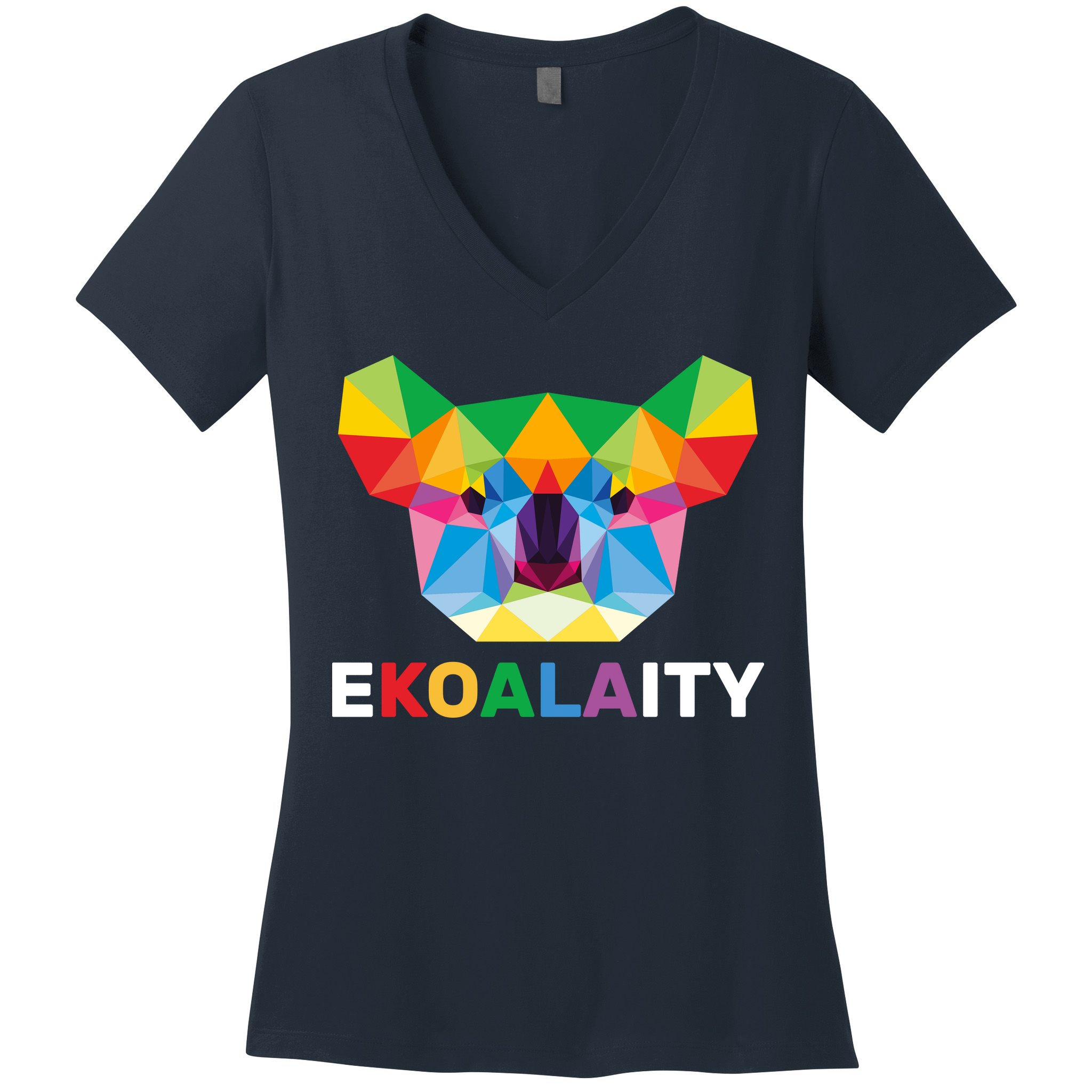 Equality Koala Gay Pride Women's V-Neck T-Shirt