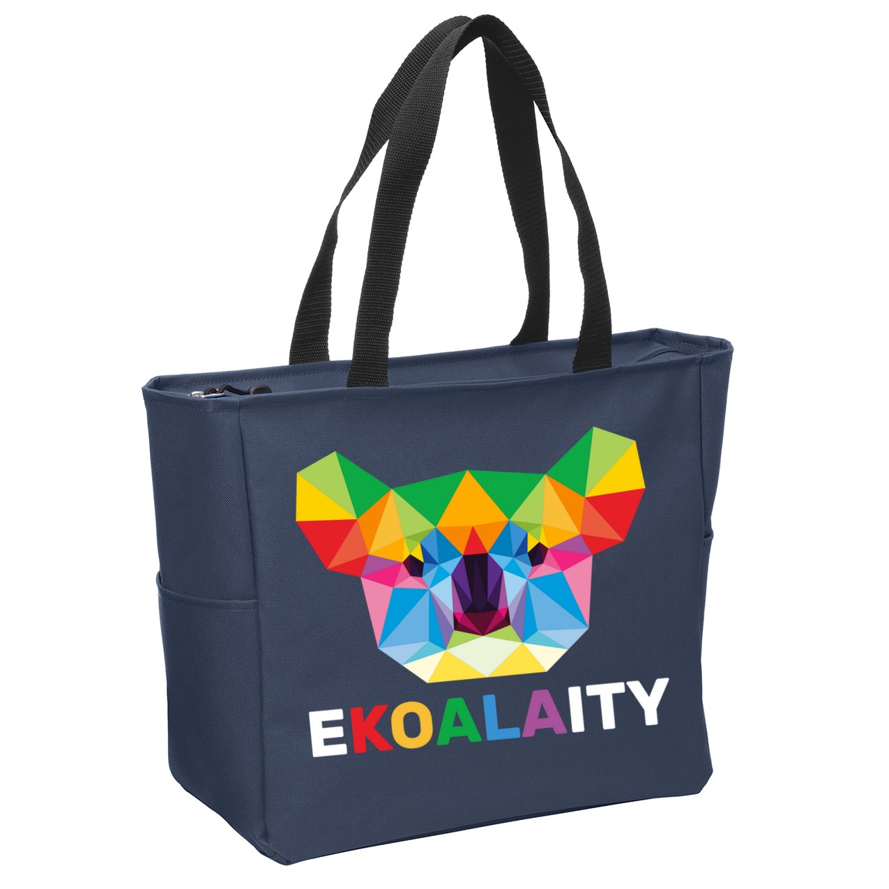 Equality Koala Gay Pride Zip Tote Bag