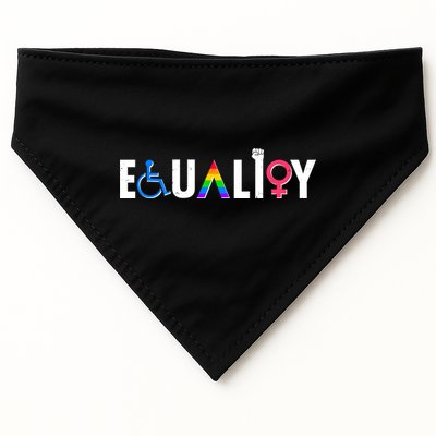 Equality LGBT Human Rights  USA-Made Doggie Bandana