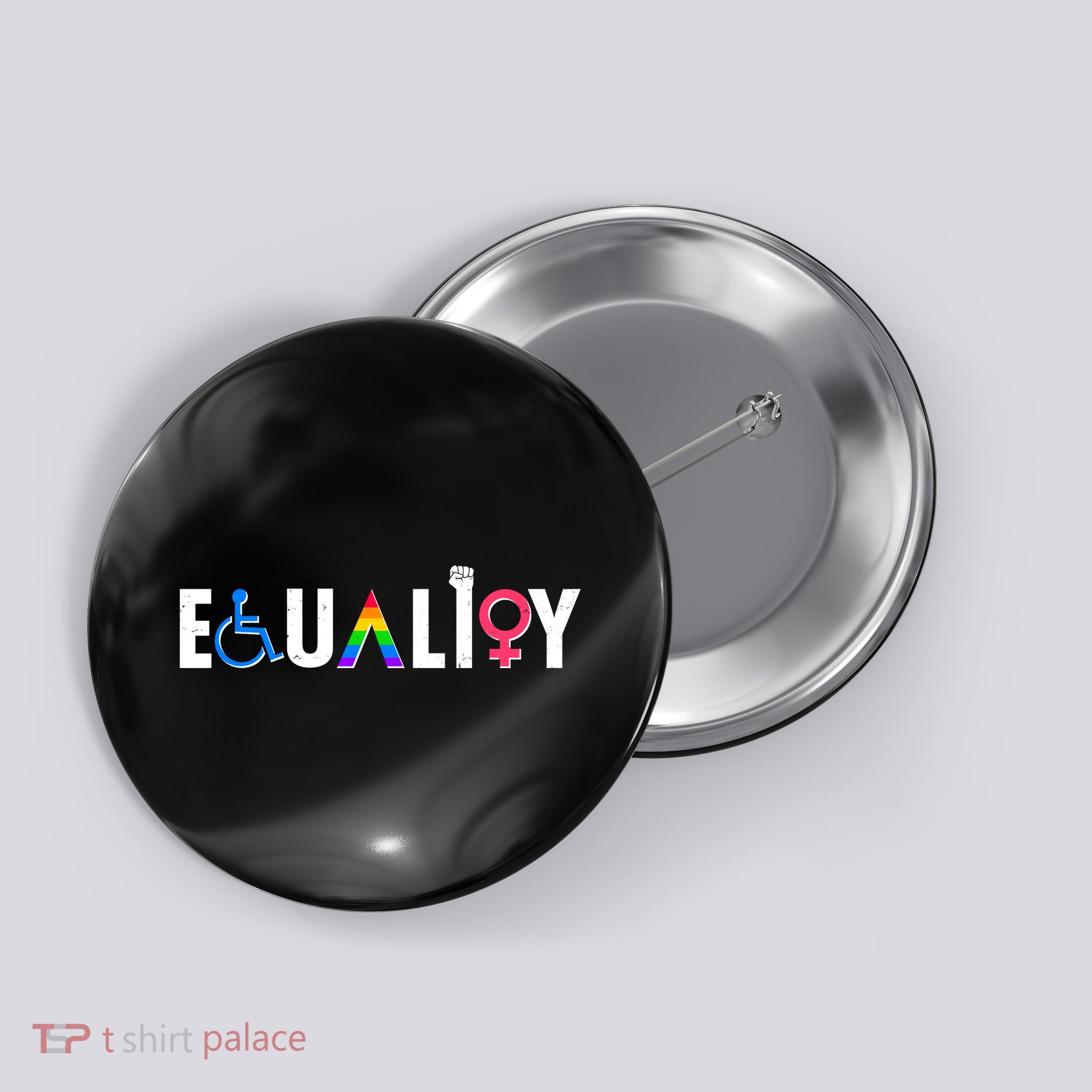 Equality LGBT Human Rights  Button