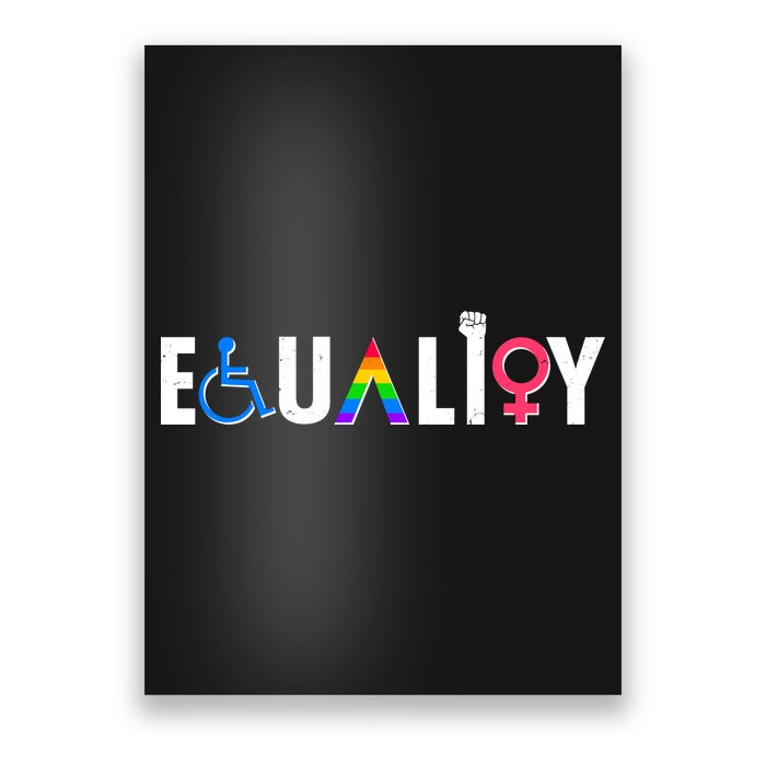 Equality LGBT Human Rights  Poster