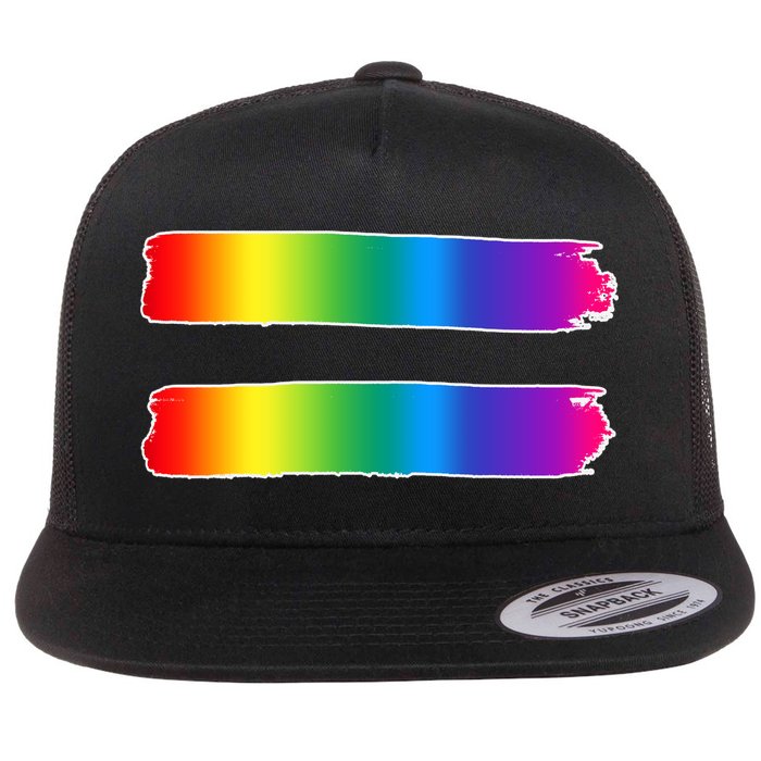 Equality LGBT Pride Awareness Flatbill Hat