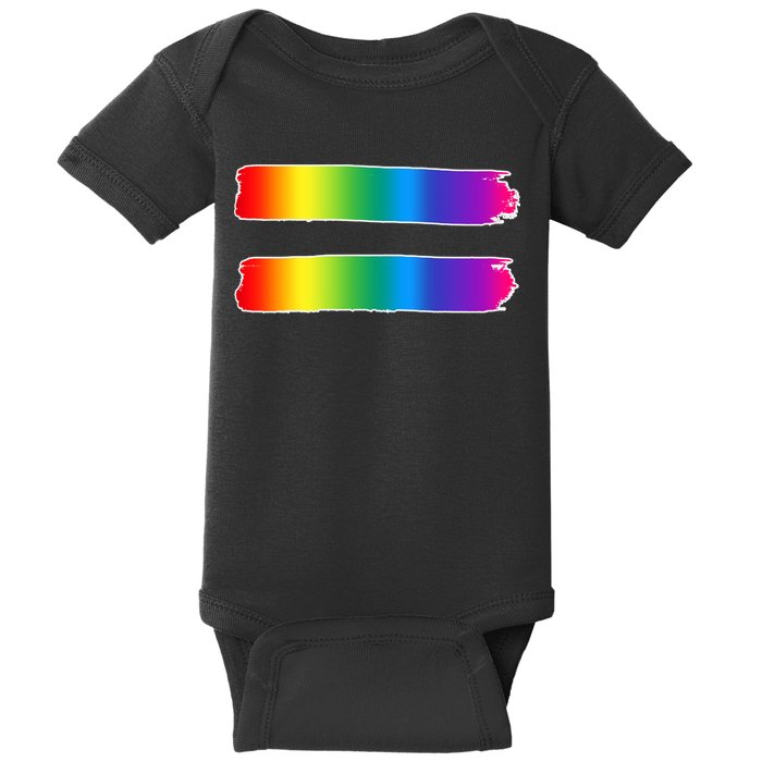 Equality LGBT Pride Awareness Baby Bodysuit