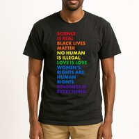 Equality Science Is Real Rainbow  Tall T-Shirt