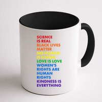 Equality Science Is Real Rainbow  Mug