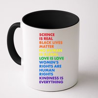 Equality Science Is Real Rainbow  Mug