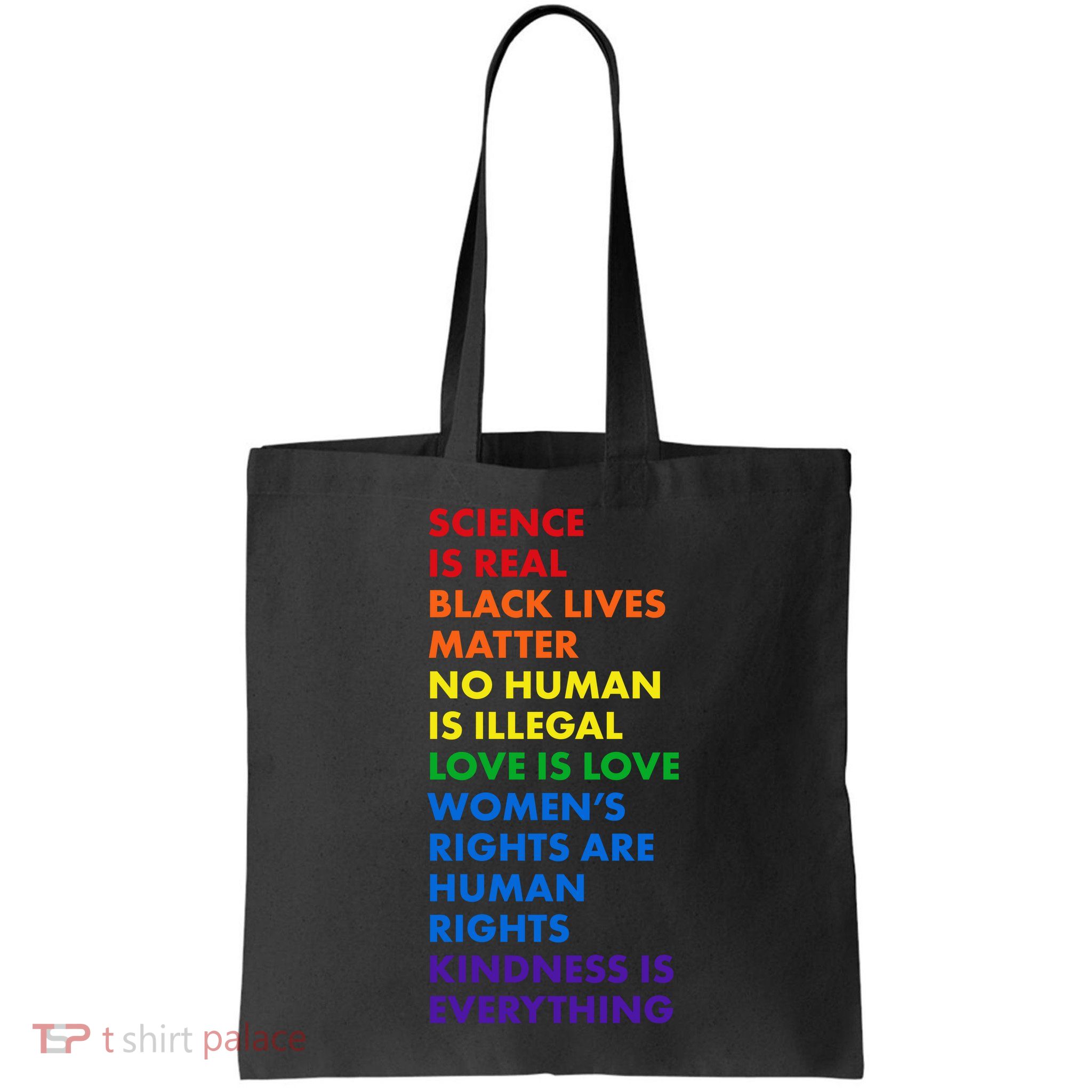 Equality Science Is Real Rainbow  Bag