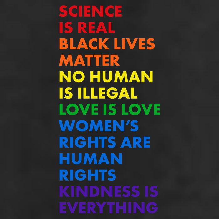 Equality Science Is Real Rainbow  25L Jumbo Tote