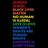 Equality Science Is Real Rainbow  Baby Bodysuit