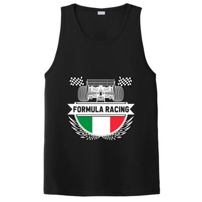 Emilia Romagna Auto Race Italy Flag Formula Racing Car Fan Cool Gift PosiCharge Competitor Tank