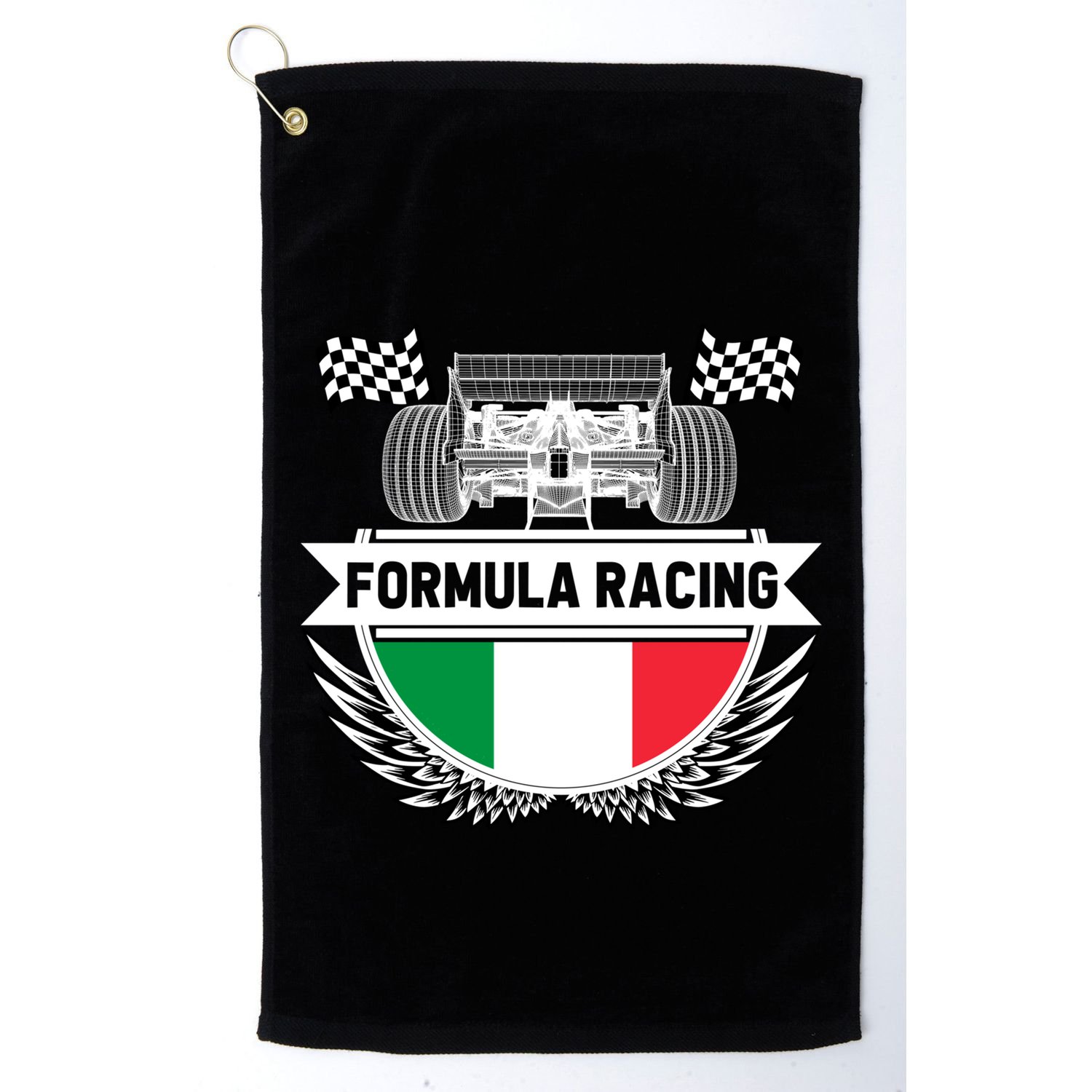 Emilia Romagna Auto Race Italy Flag Formula Racing Car Fan Cool Gift Golf Towel