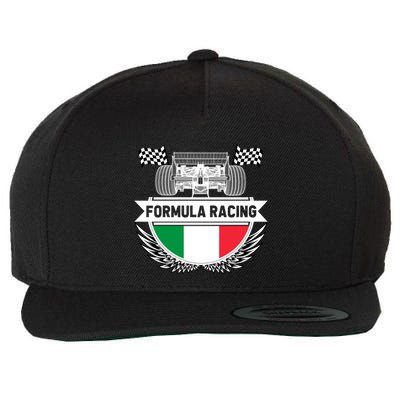 Emilia Romagna Auto Race Italy Flag Formula Racing Car Fan Cool Gift Wool Snapback Cap