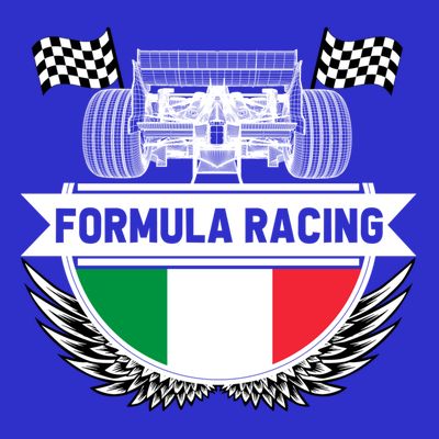 Emilia Romagna Auto Race Italy Flag Formula Racing Car Fan Cool Gift T-Shirt