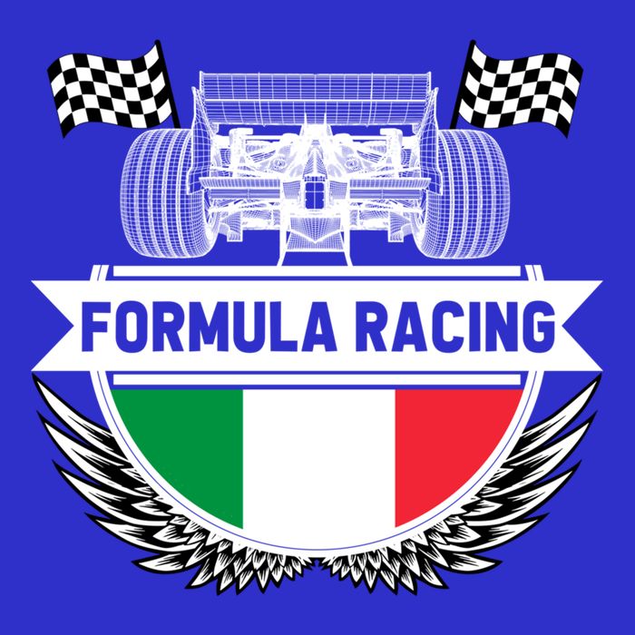 Emilia Romagna Auto Race Italy Flag Formula Racing Car Fan Cool Gift V-Neck T-Shirt