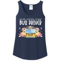 Early Rising Always Smiling Safe Driving Bus Driver Gift Ladies Essential Tank