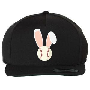 Easter Rabbit Bunny Ears Baseball Sports Holiday Gift Wool Snapback Cap