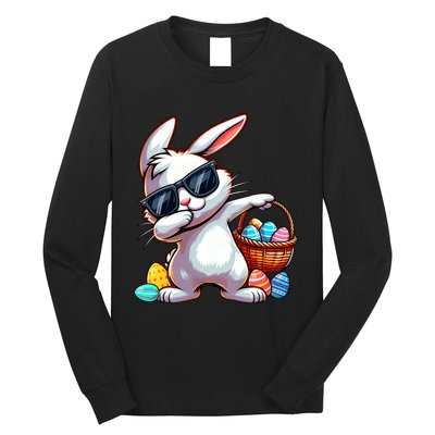 Easter Rabbit Bunny Egg Hunting Long Sleeve Shirt