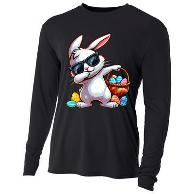 Easter Rabbit Bunny Egg Hunting Cooling Performance Long Sleeve Crew