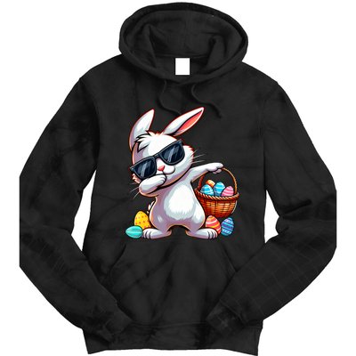 Easter Rabbit Bunny Egg Hunting Tie Dye Hoodie