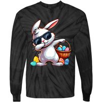 Easter Rabbit Bunny Egg Hunting Tie-Dye Long Sleeve Shirt