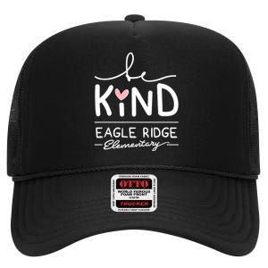 Eagle Ridge Be Kind - W High Crown Mesh Back Trucker Hat