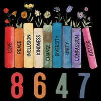 Equal Rights Book Flower 8647 Trump Feminist Women Rights Gift Toddler Hoodie