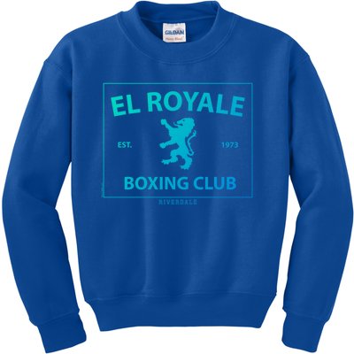 El Royale Boxing Club Gift Kids Sweatshirt